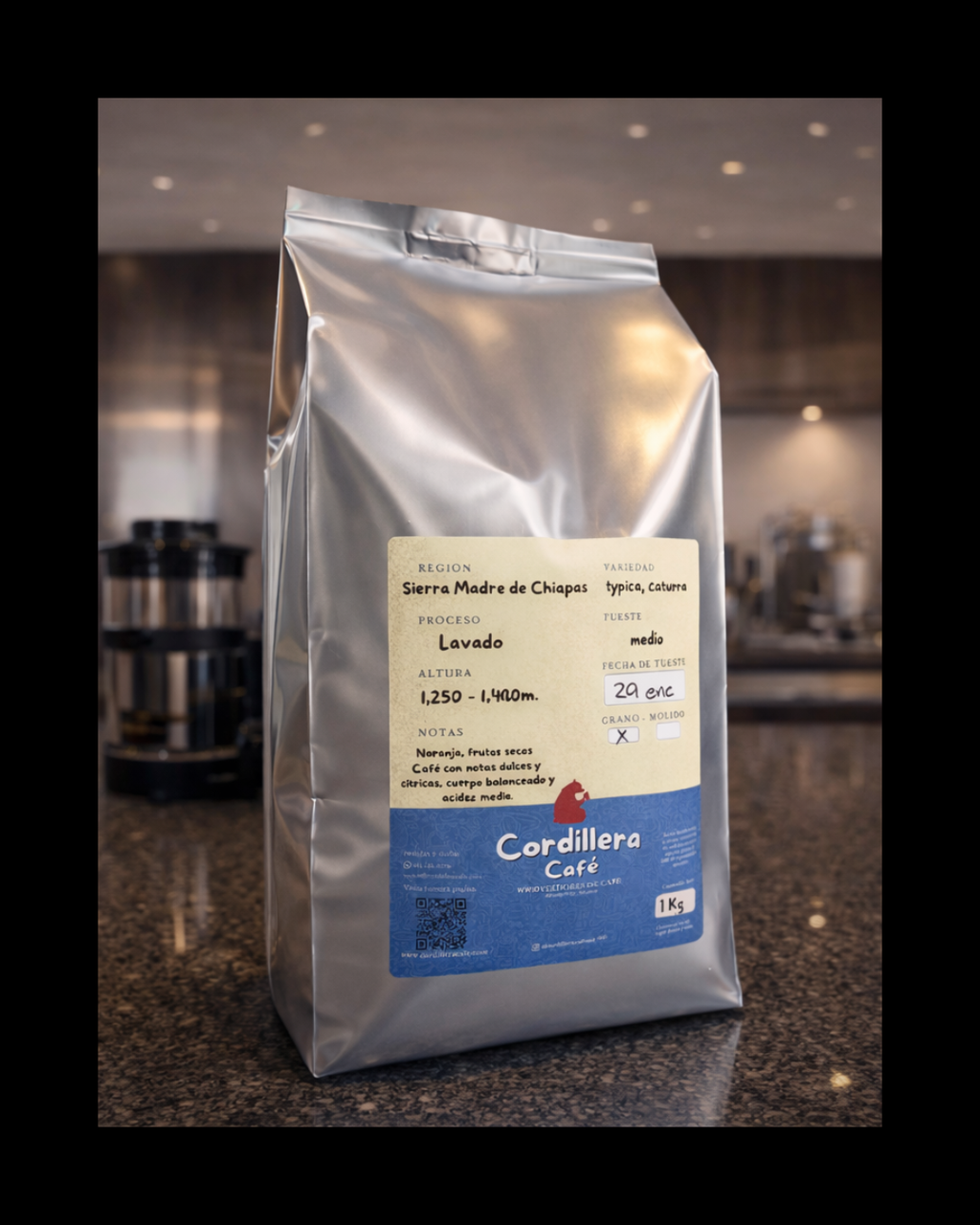 Café de Especialidad Chiapas Tostado