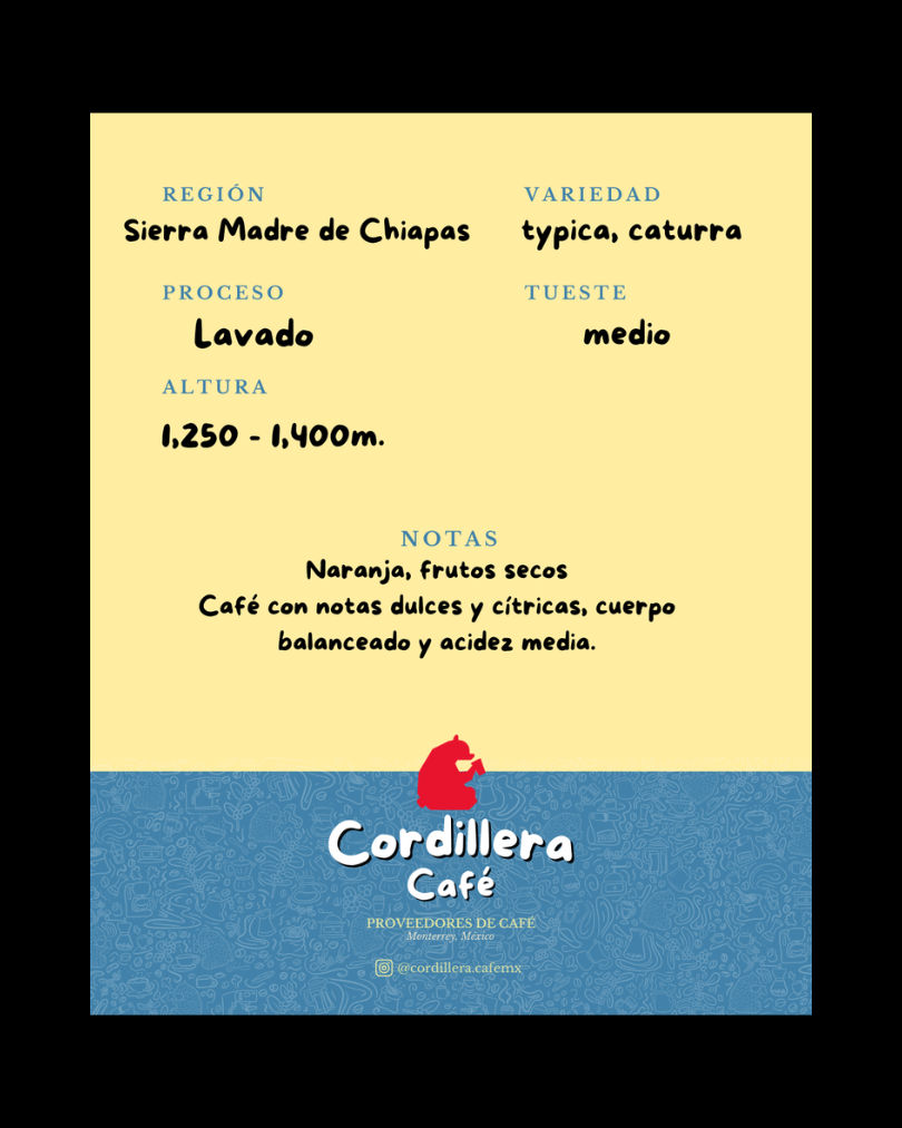 Café de Especialidad Chiapas Tostado