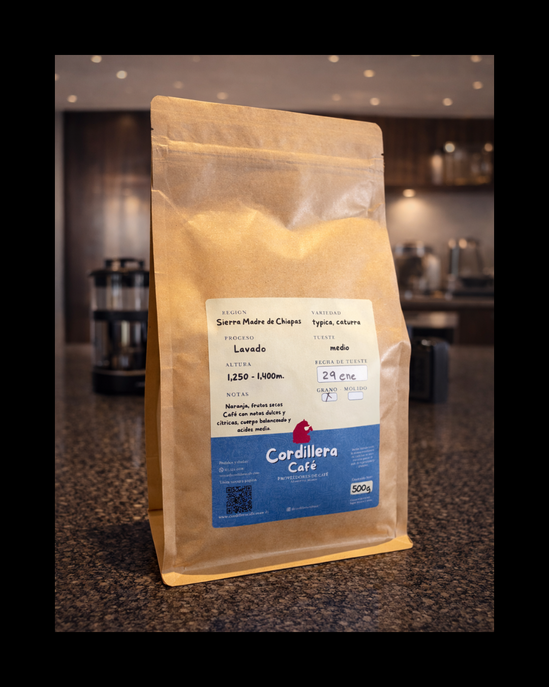 Café de Especialidad Chiapas Tostado