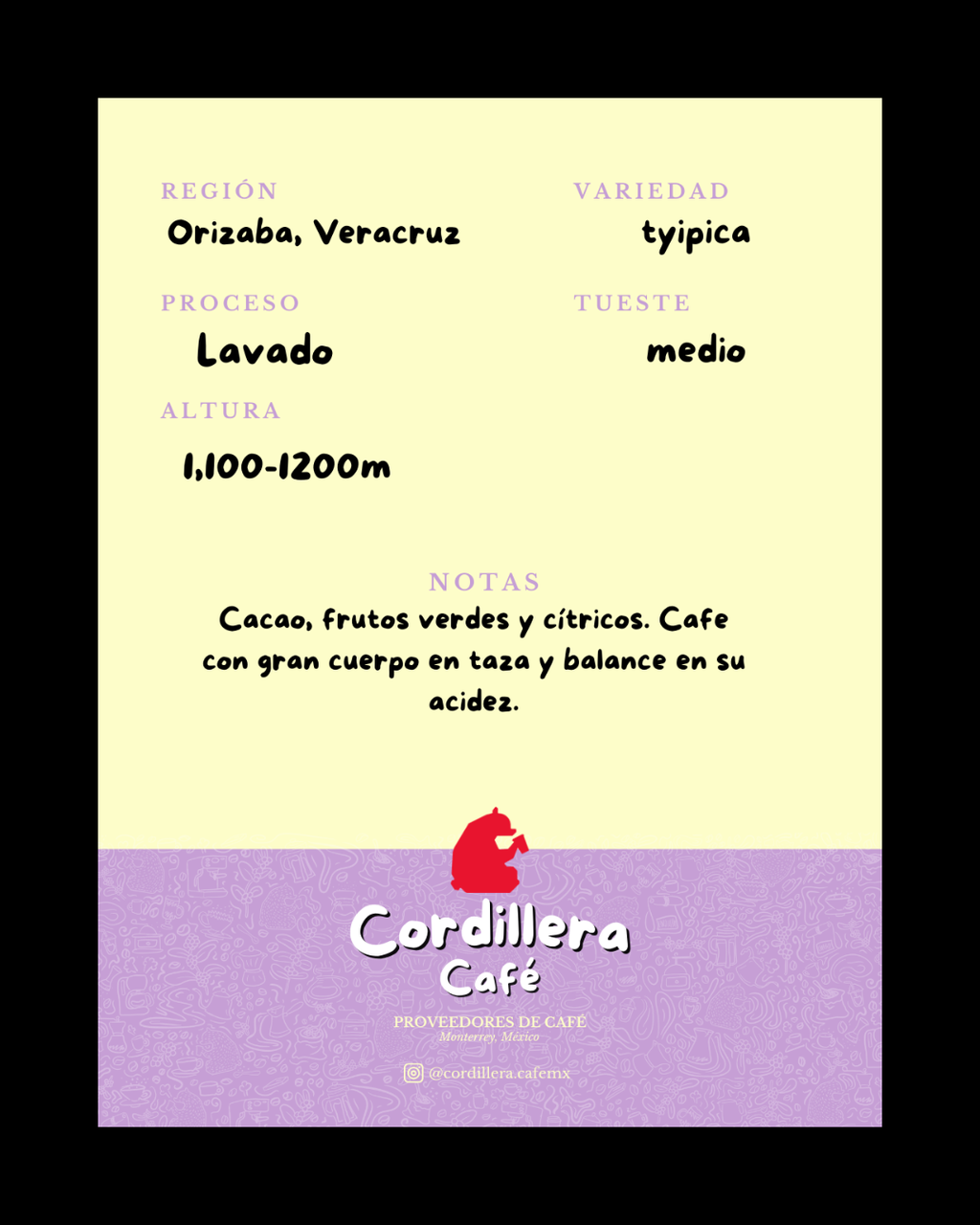 Café de Especialidad Veracruz Tostado